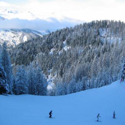 Skiing in the French Ski Villages