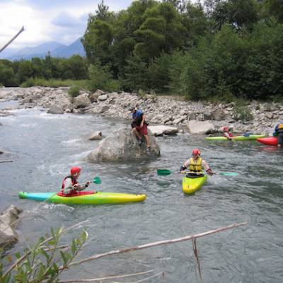 kayak the alps beginners course learning the basics