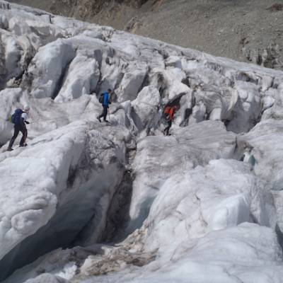 Glacier Blanc in the Ecrins