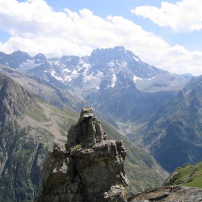 View from the refuge du Pigeonnier
