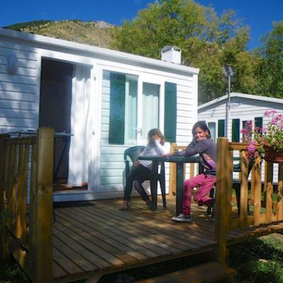 Mobile home on French Alps Campsite 17m2
