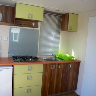 Mobile home on French Alps Campsite 17m2