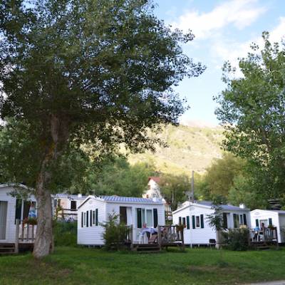 Mobile home on French Alps Campsite 17m2