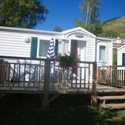 Mobile home on French Alps Campsite 21 - 24m2