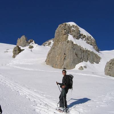 Ski touring in the Ecrins Palastre