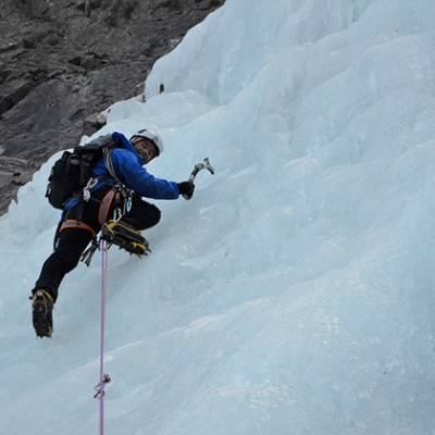 Ice Climbing in the Southern Alps