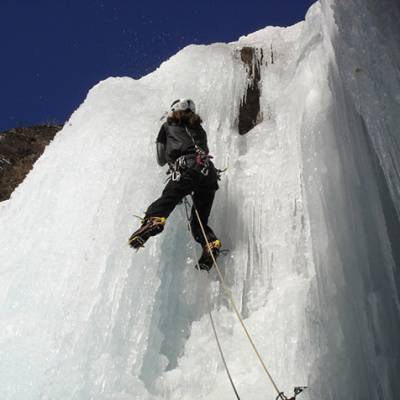 Ice Climbing in the Alps
