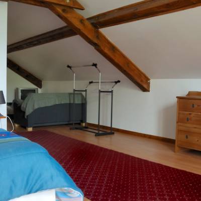 The Queyrel Apartment near St Bonnet in the Alps bedroom