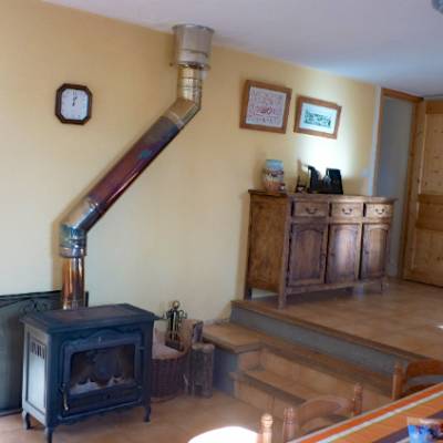 Belas Apartment in ancelle Farmhouse living area