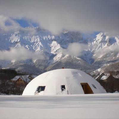 The Sunflower Chalet in the Snow