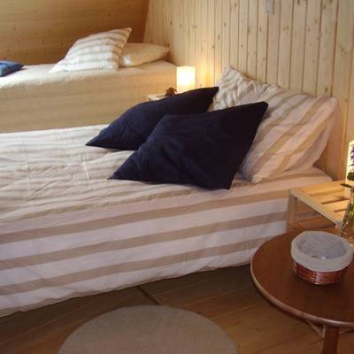 The Grun Family  Room in The Sunflower Chalet