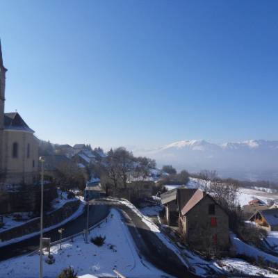 Fauvettes hotel room with a view in the Alps