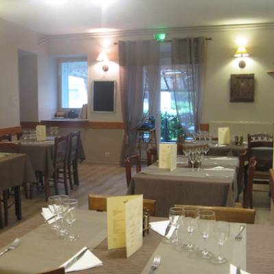 The Fauvettes hotel in the Alps restaurant