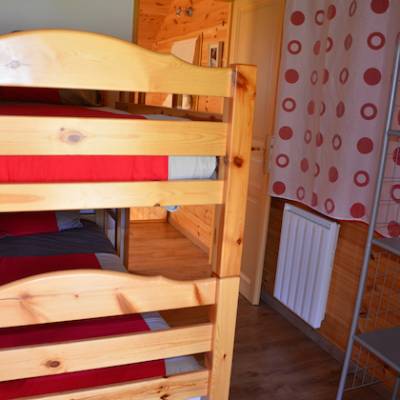 The larches chalet in St leger les Melezes in Alps bunks