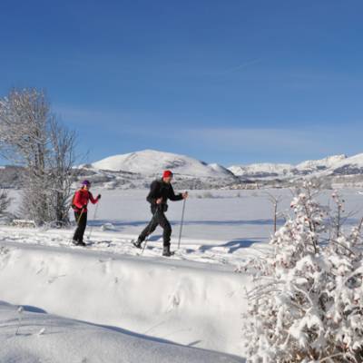 nordic skiing in the Southern french Alps with Undiscovered Alps