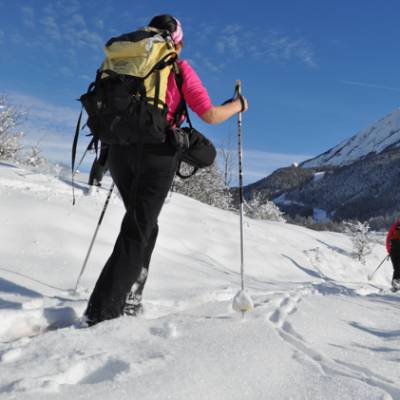 Nordic skiing in the Southern french Alps