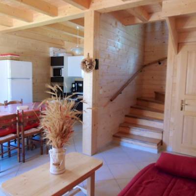 Chalet Valrouanne in Ancelle in the French Alps dining area