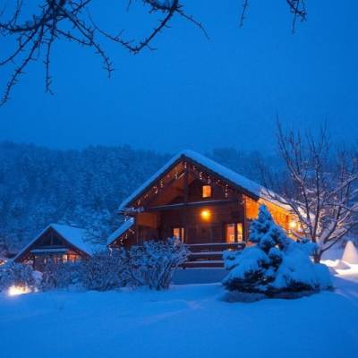 Carpe Diem Chalet in winter