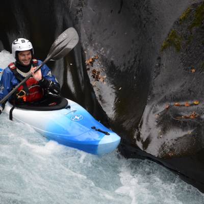 Kayaking in the Southern french Alps la bonne