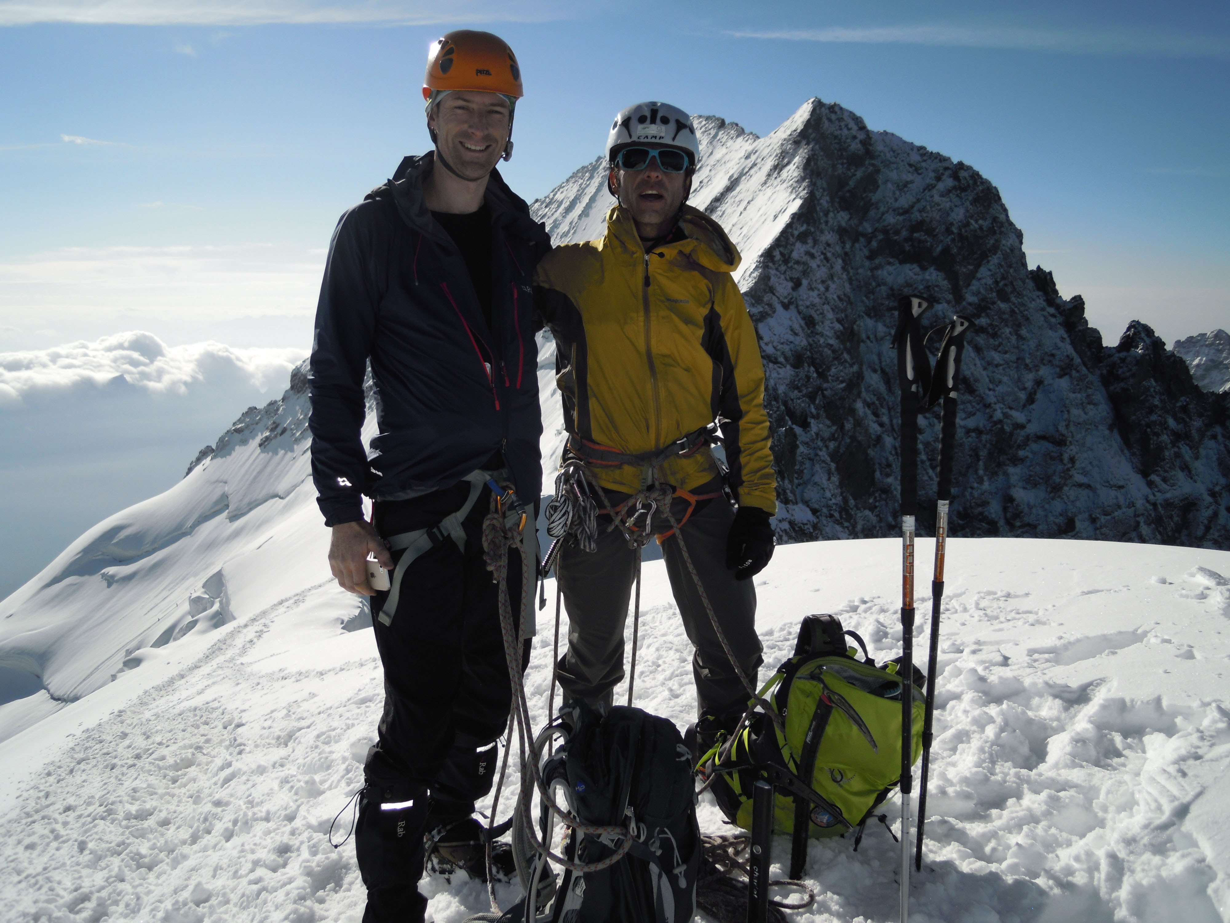 Mountaineering and Alpinism Holidays - Matt Belton