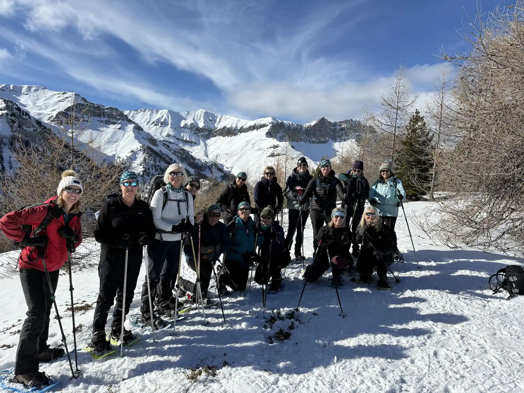 Lucie Cormack - Snowshoeing in the Alps for Groups and Clubs